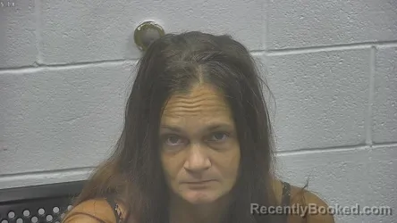 Mugshot of Sandra Ann Cooper booked in Meade County, Kentucky on August 19, 2026