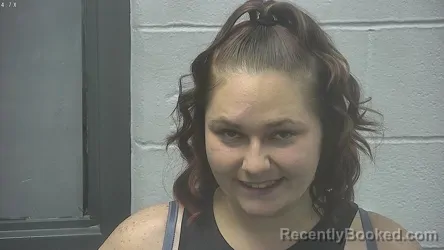 Mugshot of Savanah Jade Eichenberger booked in Meade County, Kentucky on October 22, 2026
