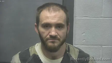 Mugshot of Samuel B Lawson booked in Meade County, Kentucky on October 1, 2026