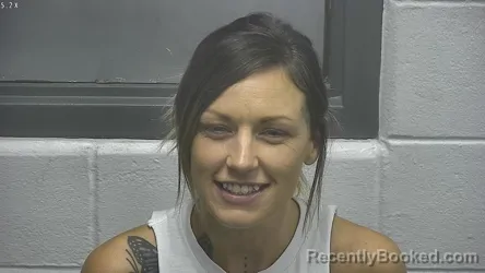 Mugshot of Tiah Nachele Simmons booked in Meade County, Kentucky on August 10, 2026
