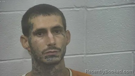 Mugshot of William Allen Cotton booked in Meade County, Kentucky on September 15, 2026
