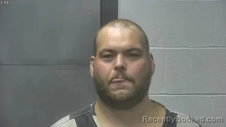 Mugshot of Zachery Lee Reason booked in Meade County, Kentucky on September 22, 2026