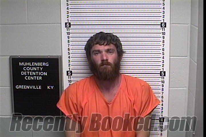 Booking photo from Muhlenberg County, Kentucky