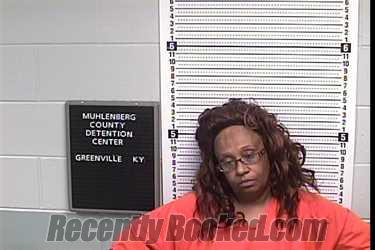 Booking photo from Muhlenberg County, Kentucky