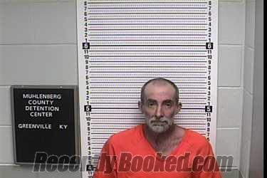 Booking photo from Muhlenberg County, Kentucky