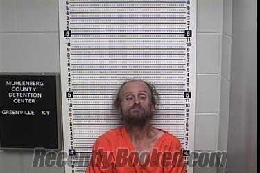 Booking photo from Muhlenberg County, Kentucky