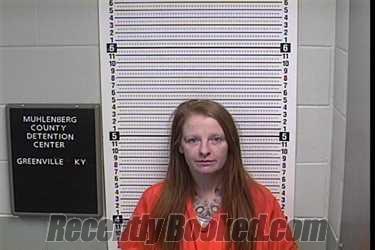 Booking photo from Muhlenberg County, Kentucky