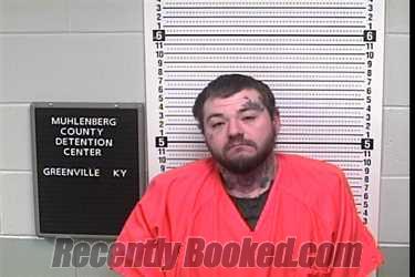 Booking photo from Muhlenberg County, Kentucky