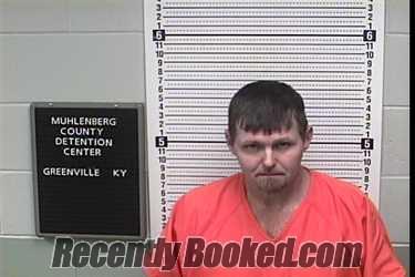 Booking photo from Muhlenberg County, Kentucky