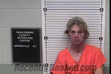 Booking photo from Muhlenberg County, Kentucky