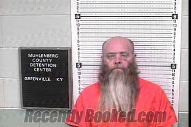 Booking photo from Muhlenberg County, Kentucky