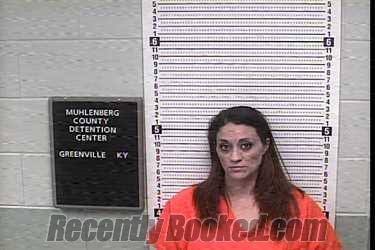 Booking photo from Muhlenberg County, Kentucky