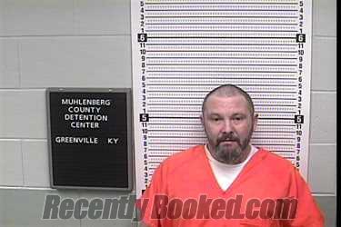 Booking photo from Muhlenberg County, Kentucky
