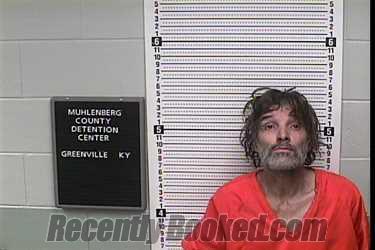 Booking photo from Muhlenberg County, Kentucky