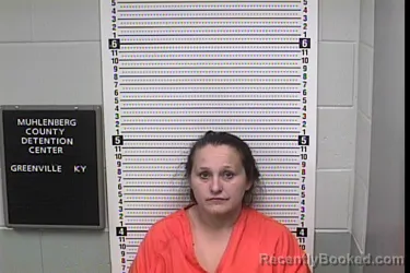 Mugshot of BRITTNEY ANN NANCE booked in Muhlenberg County, Kentucky on March 18, 2026