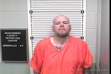 Mugshot of NATHAN ALAN NANCE booked in Muhlenberg County, Kentucky on March 18, 2026