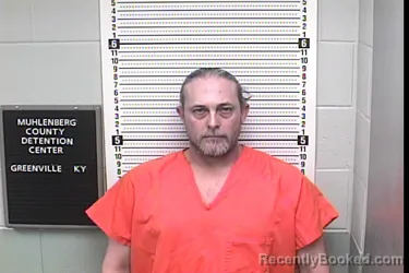 Mugshot of BRANDON TODD CASEY booked in Muhlenberg County, Kentucky on March 18, 2026