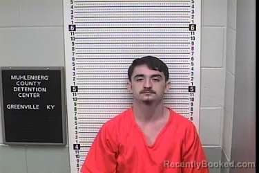 Mugshot of PEYTON THOMAS JOHNSON booked in Muhlenberg County, Kentucky on March 21, 2026