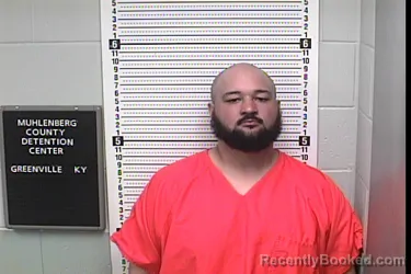 Mugshot of KAMERIN RAY HALL booked in Muhlenberg County, Kentucky on March 21, 2026