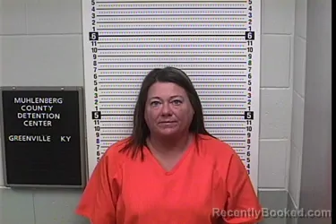 Mugshot of TIFFANY RHAE HENDRICKS booked in Muhlenberg County, Kentucky on March 23, 2026