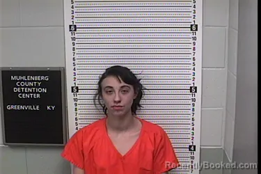Mugshot of SUMMER FAITH MOXON booked in Muhlenberg County, Kentucky on March 24, 2026