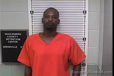 Mugshot of SHYCORIAN DEWAYNE BAILEY booked in Muhlenberg County, Kentucky on March 25, 2026