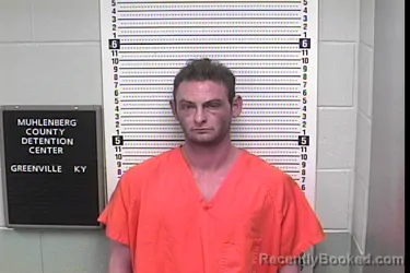 Mugshot of NATHAN HOUSTON DAMRON booked in Muhlenberg County, Kentucky on March 26, 2026