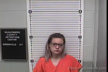 Mugshot of STEFFANY LEANN TEAGUE booked in Muhlenberg County, Kentucky on March 27, 2026