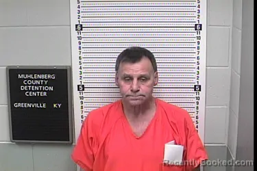 Mugshot of BILLY J STRADER booked in Muhlenberg County, Kentucky on March 27, 2026