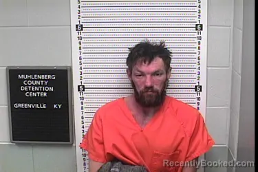 Mugshot of HARRISON DALE MILLER booked in Muhlenberg County, Kentucky on March 28, 2026