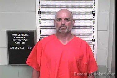 Mugshot of DANIEL LEE OBANNON booked in Muhlenberg County, Kentucky on April 1, 2026