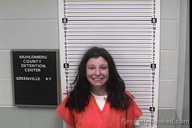 Mugshot of ASHLEY MISCHELLE TUGGLE booked in Muhlenberg County, Kentucky on April 2, 2026