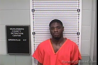 Mugshot of MARCION LASHUN OWENS booked in Muhlenberg County, Kentucky on April 3, 2026