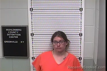 Mugshot of VERA ANGELIQUE NOFFSINGER booked in Muhlenberg County, Kentucky on April 6, 2026