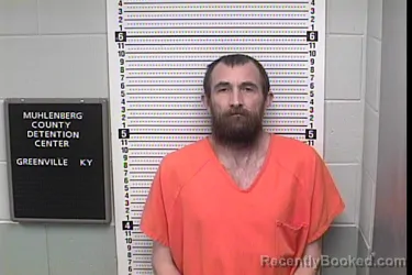 Mugshot of CARL J HENDERSON booked in Muhlenberg County, Kentucky on April 7, 2026