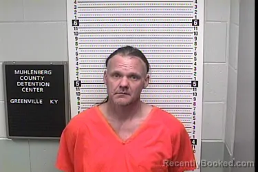 Mugshot of LAWRENCE GORDON MEUSE booked in Muhlenberg County, Kentucky on April 9, 2026