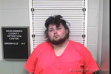 Mugshot of DERRICK JOE LEAR booked in Muhlenberg County, Kentucky on April 9, 2026
