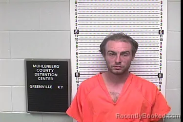 Mugshot of BRANDON SCOTT WILSON booked in Muhlenberg County, Kentucky on April 22, 2026