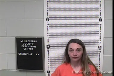 Mugshot of SAMANTHA NICOLE MCCORMICK booked in Muhlenberg County, Kentucky on April 23, 2026