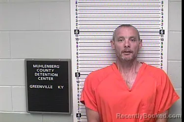 Mugshot of ANTHONY EARL CRAFTON booked in Muhlenberg County, Kentucky on April 24, 2026