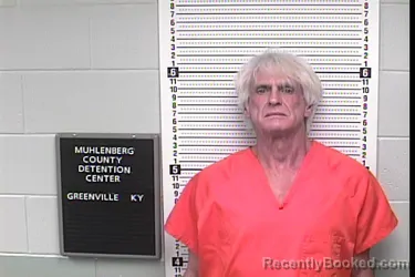 Mugshot of WILLIAM DAVIS JONES booked in Muhlenberg County, Kentucky on April 24, 2026