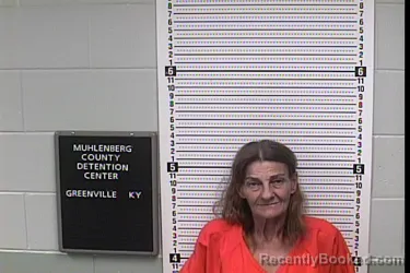 Mugshot of LEONA LYNN HUDSPETH booked in Muhlenberg County, Kentucky on April 28, 2026