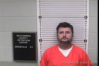 Mugshot of BRANDON LOWELL ELMS booked in Muhlenberg County, Kentucky on May 5, 2026