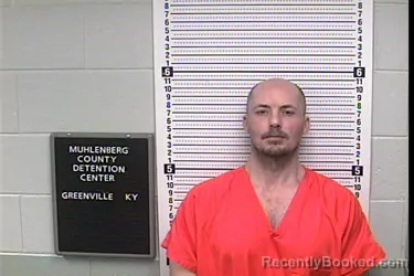 Mugshot of JOSEPH MILTON GREGORY booked in Muhlenberg County, Kentucky on May 5, 2026
