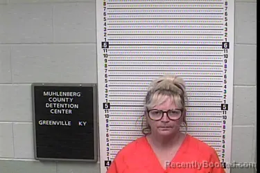 Mugshot of KIMBERLY L  WHITE booked in Muhlenberg County, Kentucky on May 5, 2026