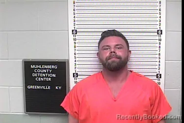 Mugshot of BRANDON TIMOTHY HARDY booked in Muhlenberg County, Kentucky on May 6, 2026