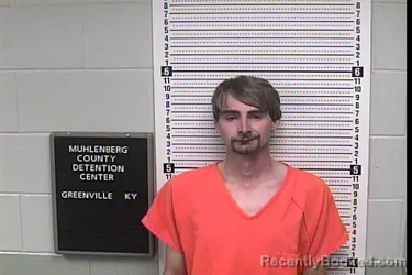 Mugshot of JOSHUA LEE MAJORS booked in Muhlenberg County, Kentucky on May 7, 2026
