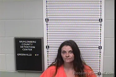 Mugshot of MASHIKA DAWN PEREA booked in Muhlenberg County, Kentucky on May 9, 2026