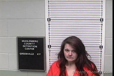 Mugshot of KARA DAWN SCHULZE booked in Muhlenberg County, Kentucky on May 11, 2026