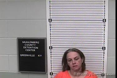 Mugshot of CINDY LOU KEELING booked in Muhlenberg County, Kentucky on May 13, 2026